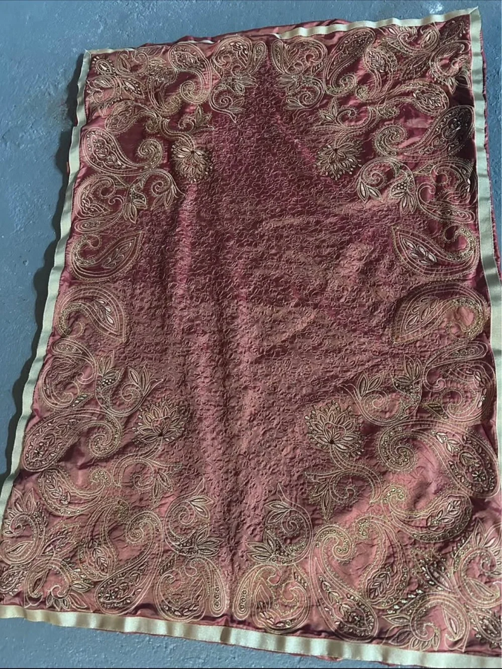 Charter Club Luxury Quilted Bedspread in  Gold